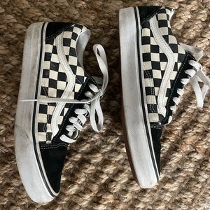 Vans Old Skool Checkered Womens 7.5